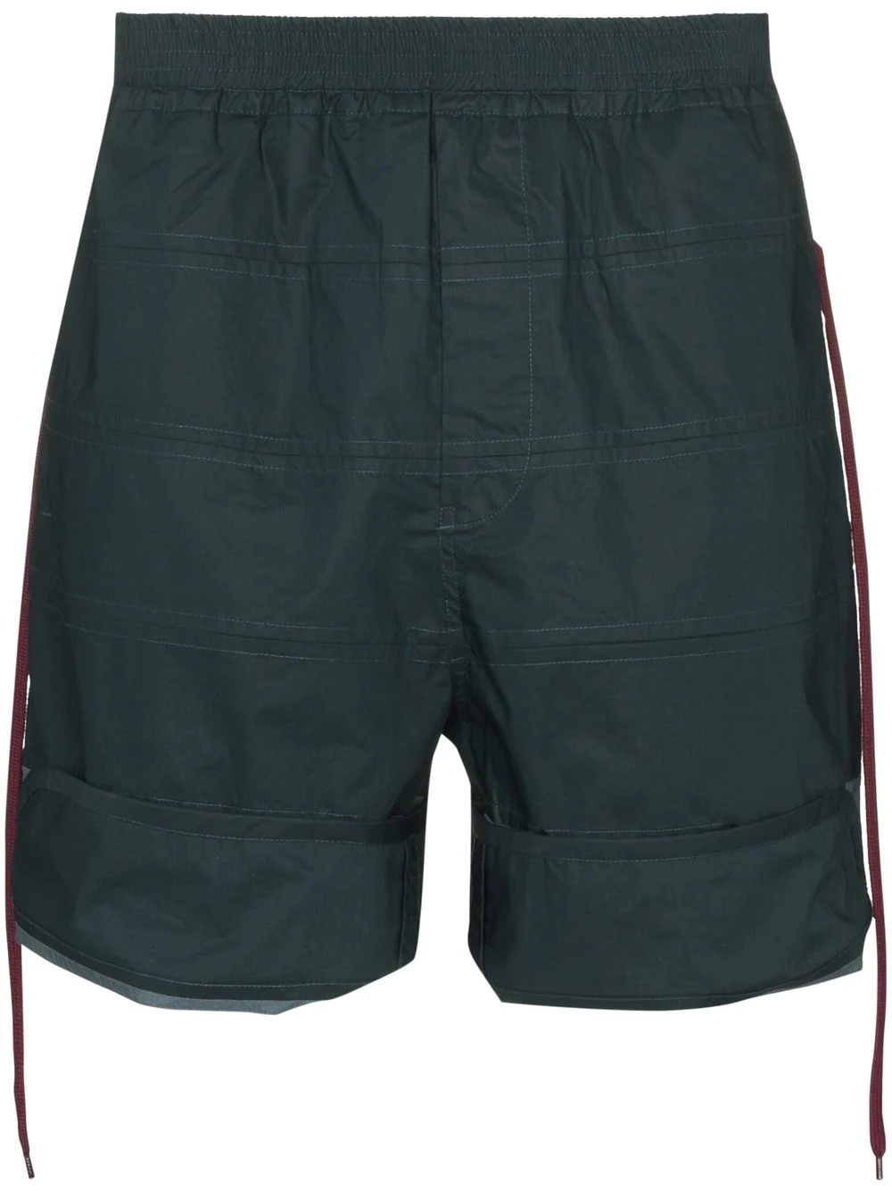 panelled bermuda shorts - 1