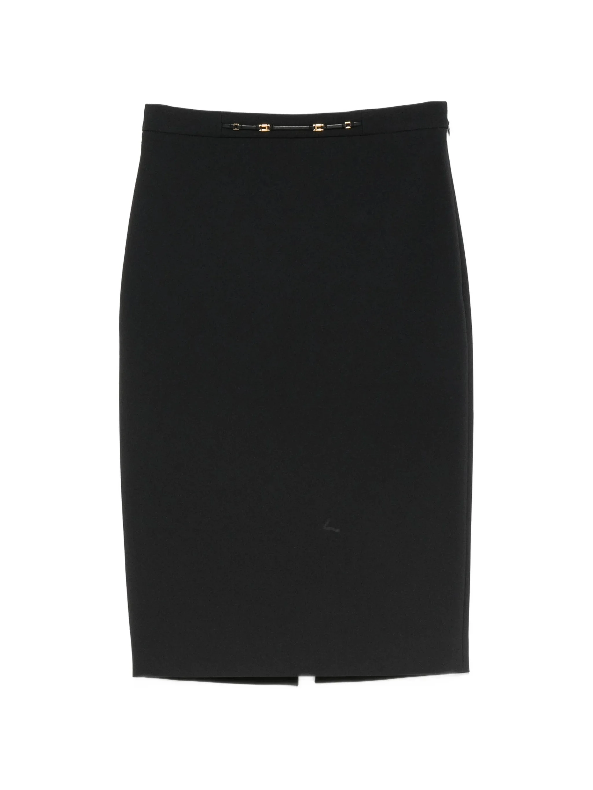 Elisabetta Franchi Logo-plaque Pencil Midi Skirt - 1