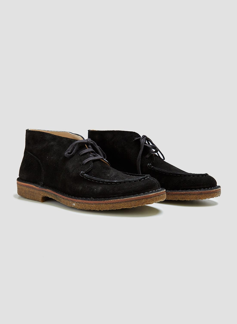 Astorflex Dukeflex Mocassino Suede Chukka Boot in Nero 1