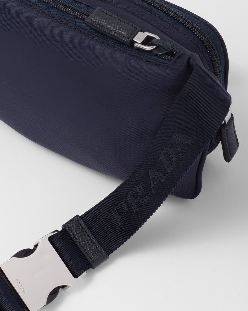 Prada Re-Nylon and Saffiano leather shoulder bag outlook