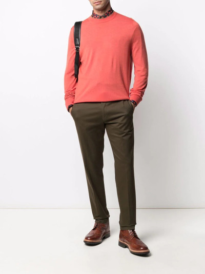 Paul Smith crewneck merino jumper outlook