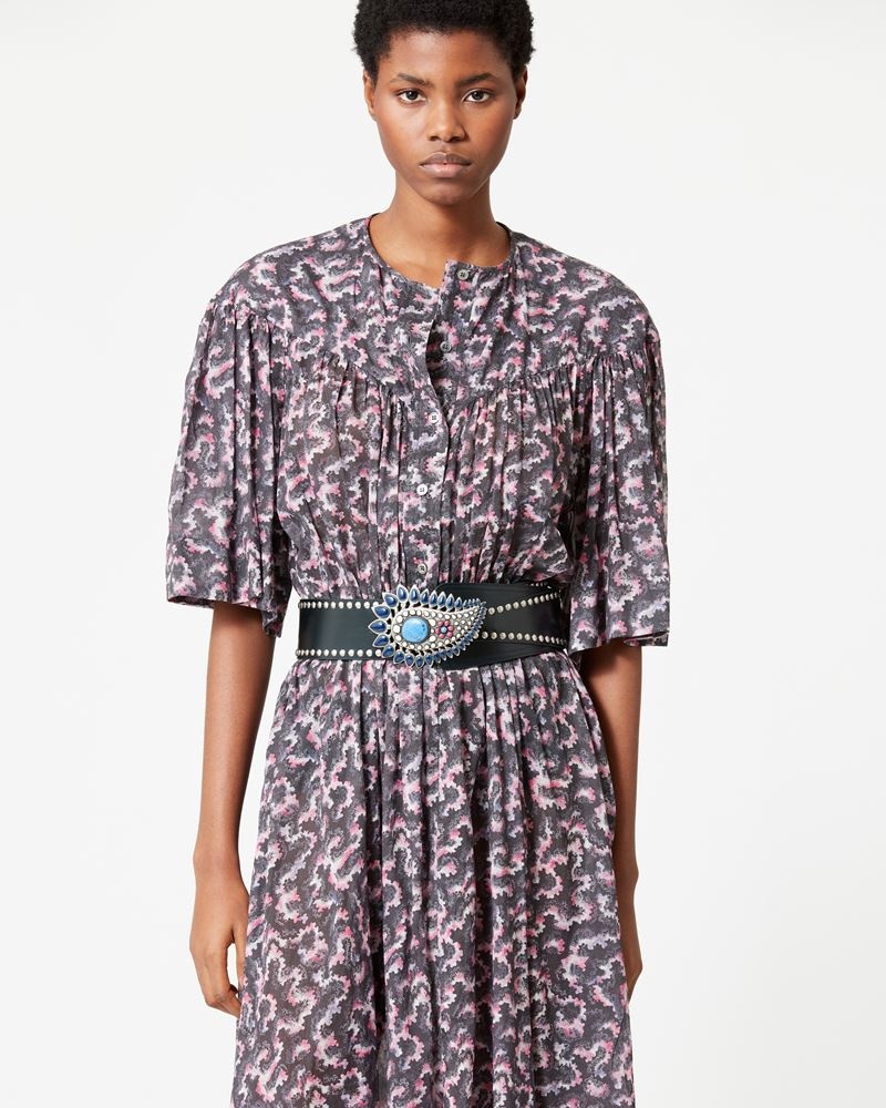 IMAGGY PRINTED MAXI DRESS - 4