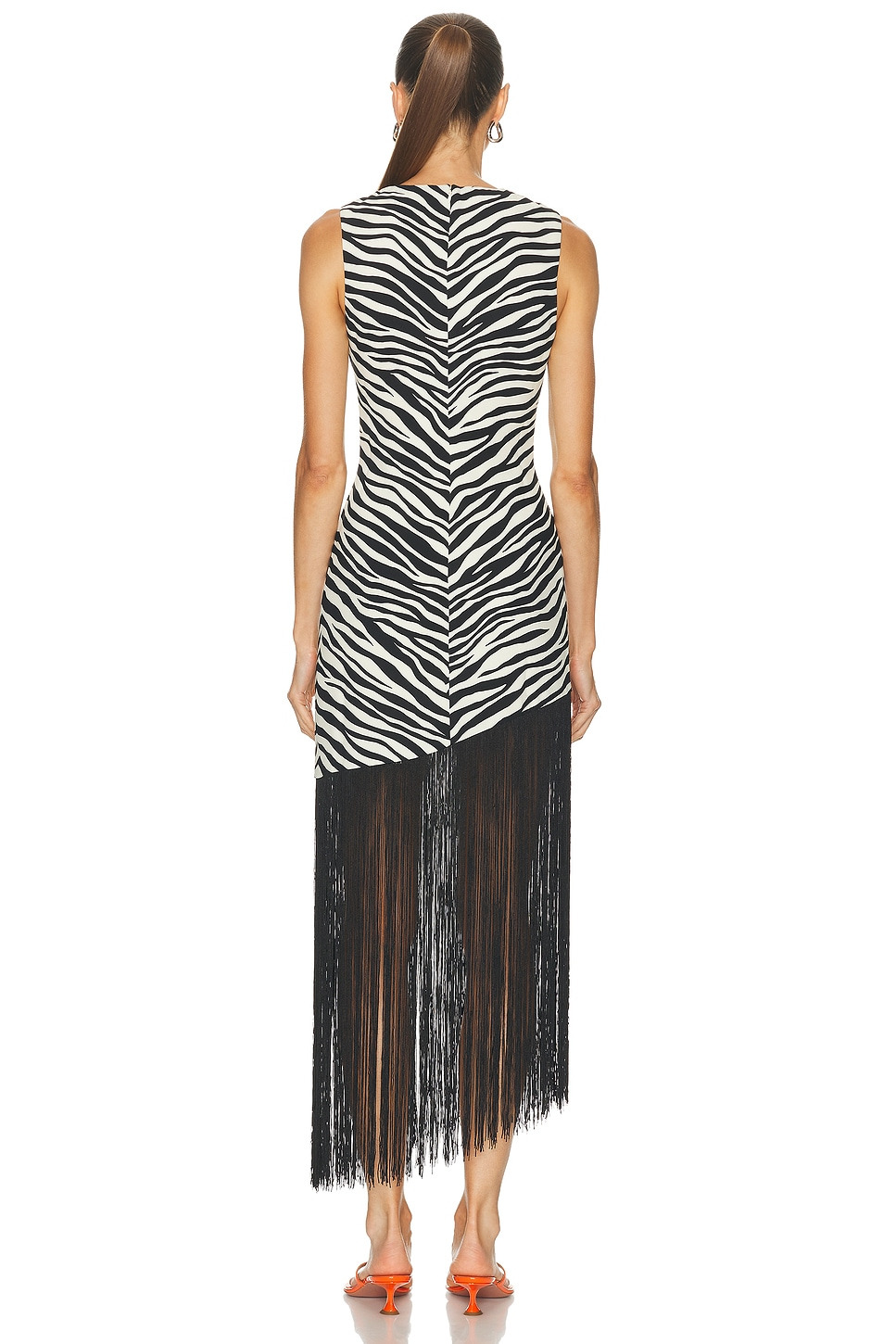Casablanca Fringe Dress - 3