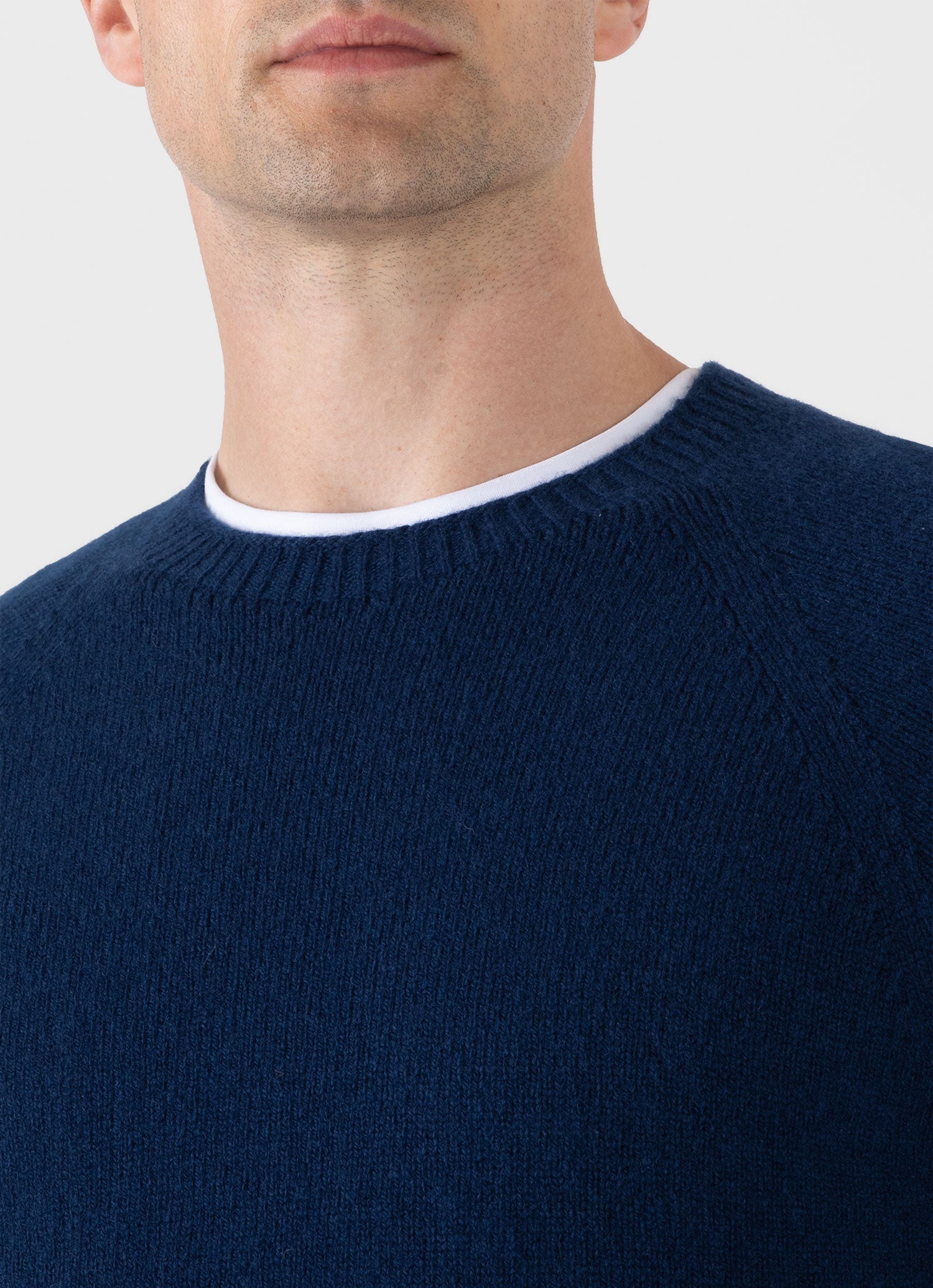 Lambswool Crew Neck Jumper - 6