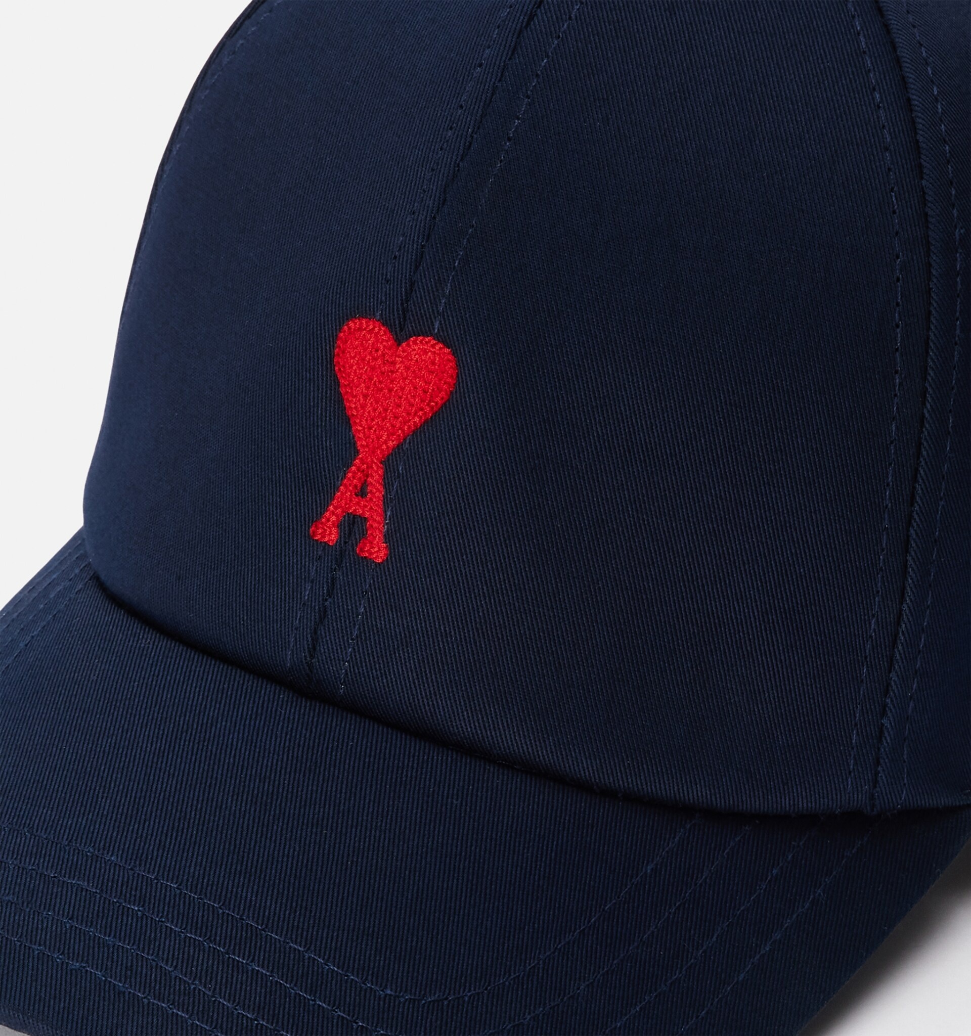 Red Ami de Coeur Embroidery Cap - 4