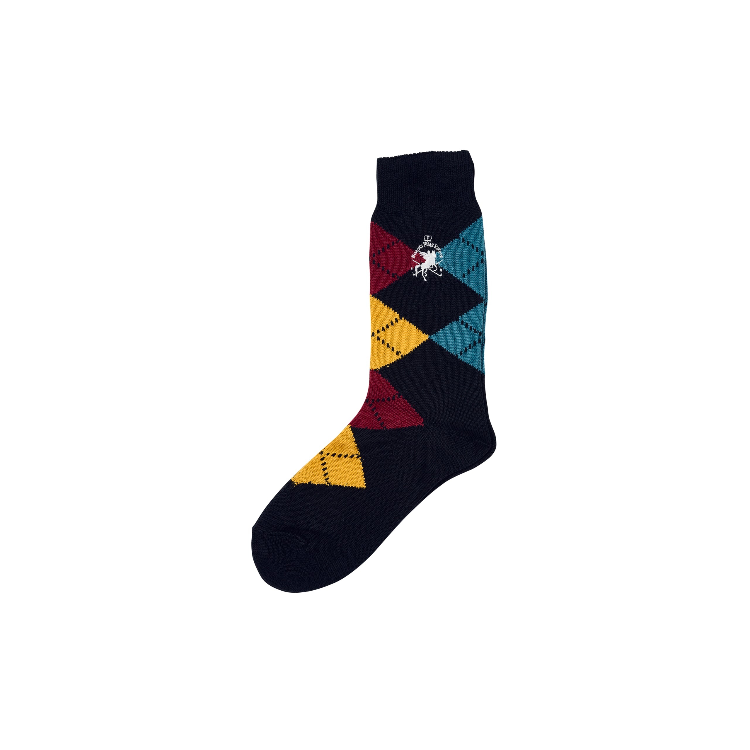 PALACE BEAMS PLUS ARGYLE SOCKS PEACOAT - 1