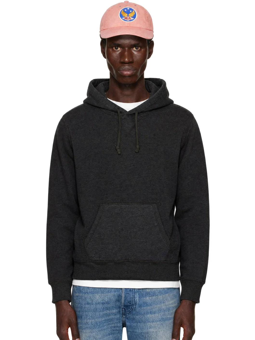 Gray French Terry Hoodie - 1
