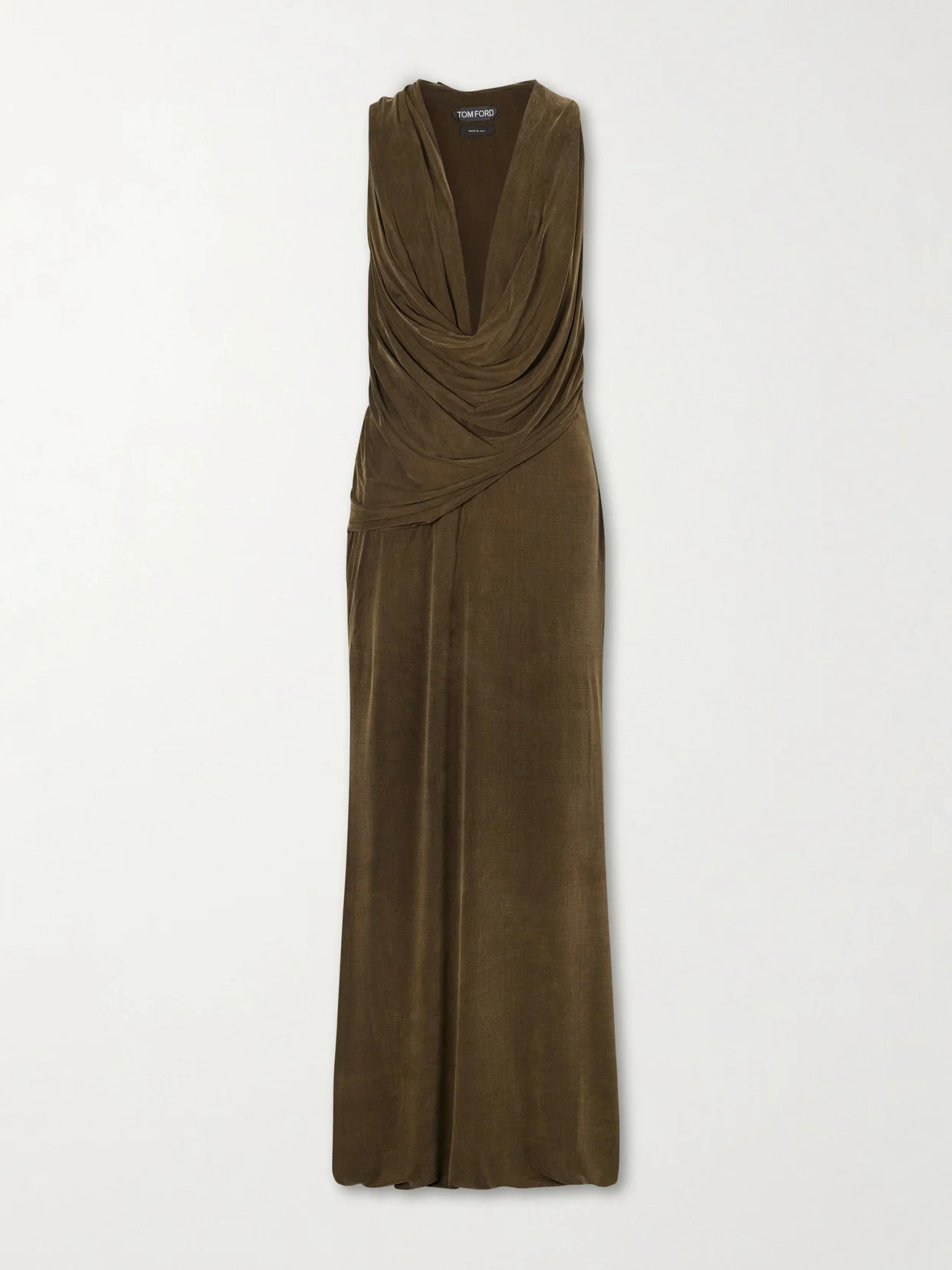 Draped Jersey Gown - 1