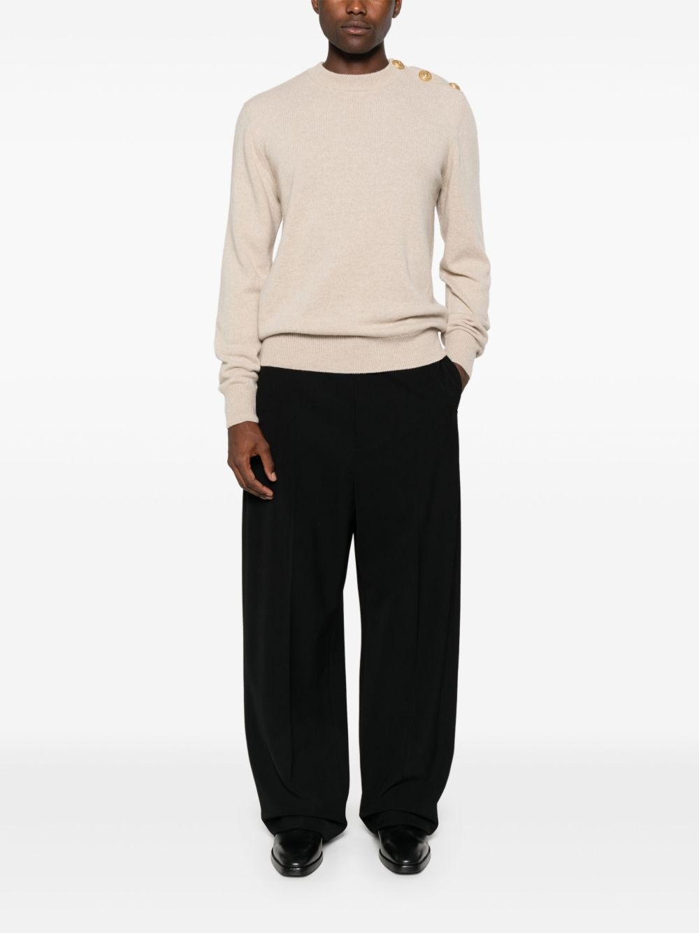 buttoned sweater - 2