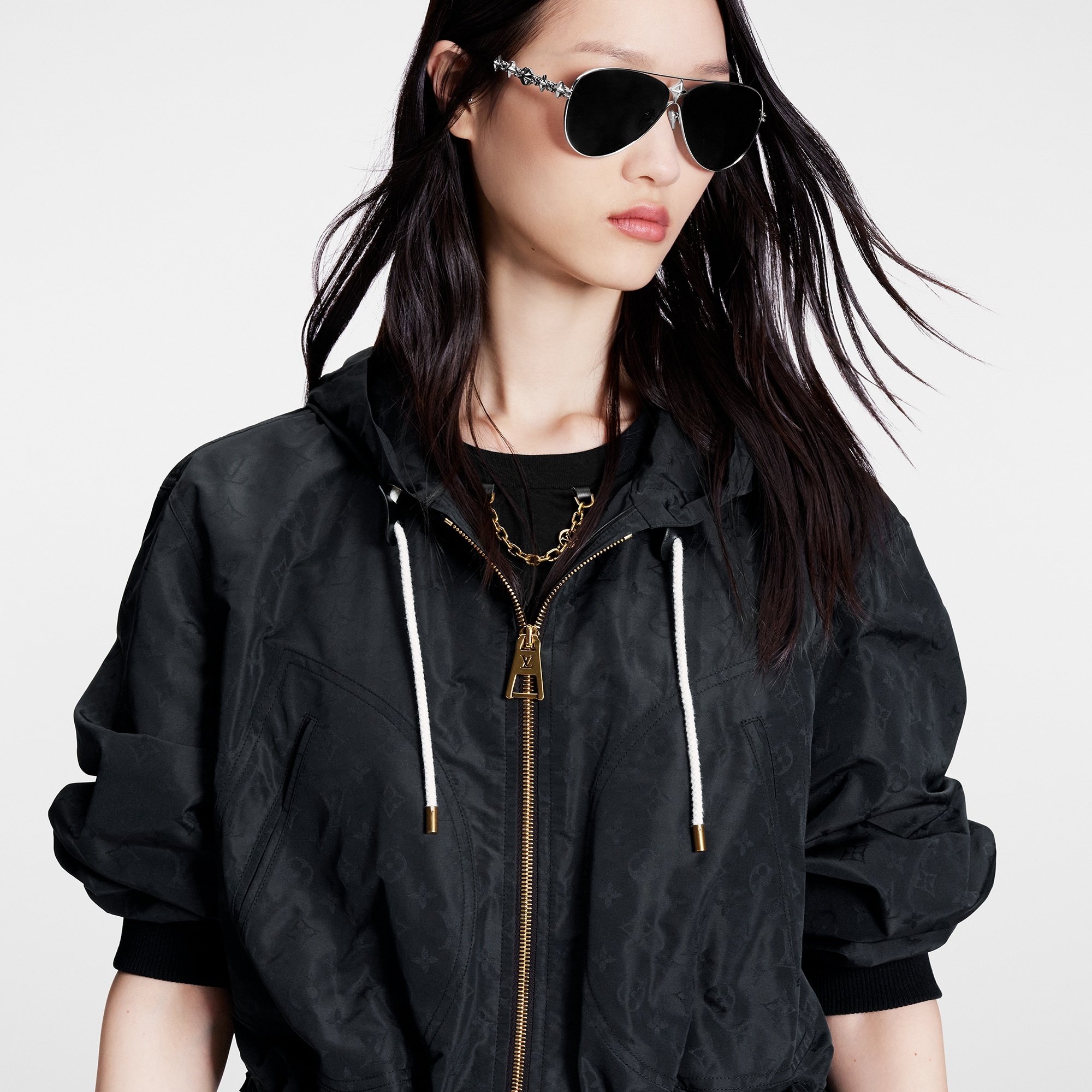 Water-Repellent Monogram Parka - 4