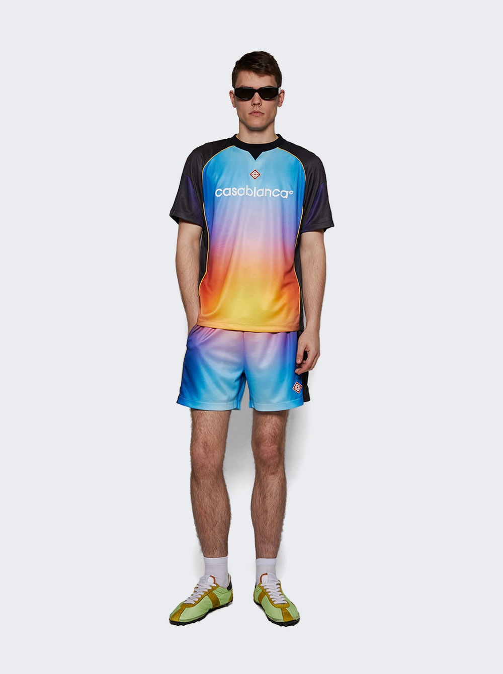 Printed Football Top Gradient - 5