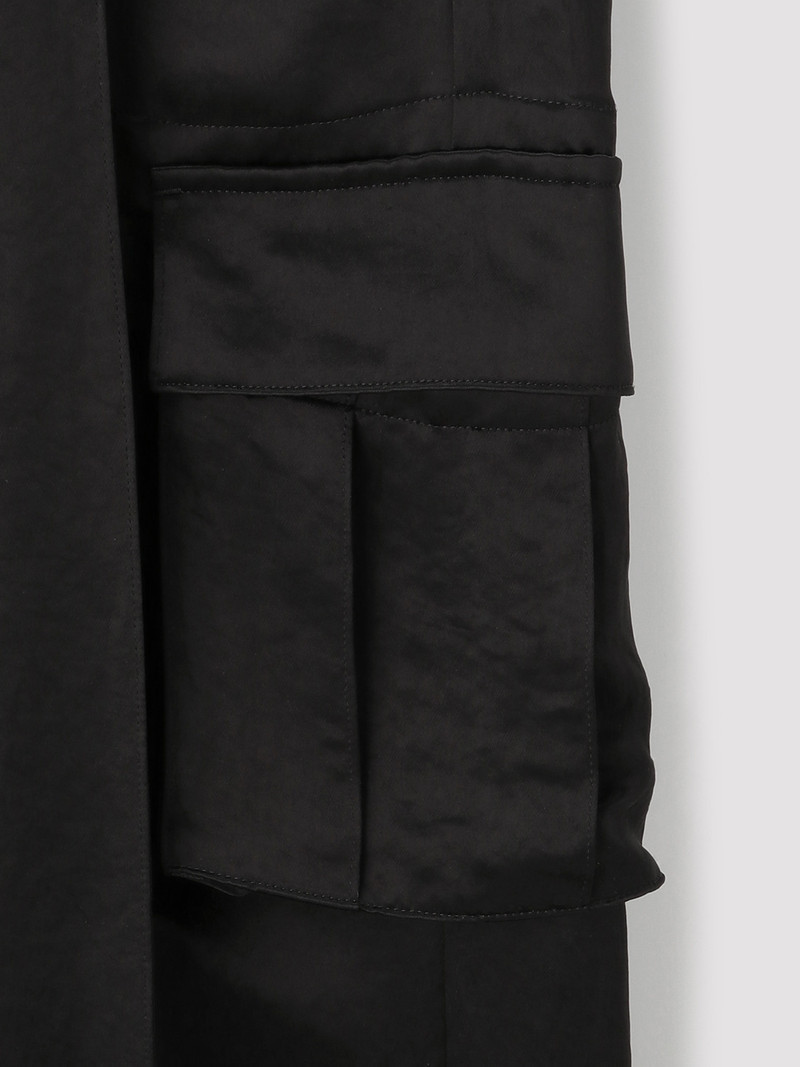 SATIN CARGO PANTS 5