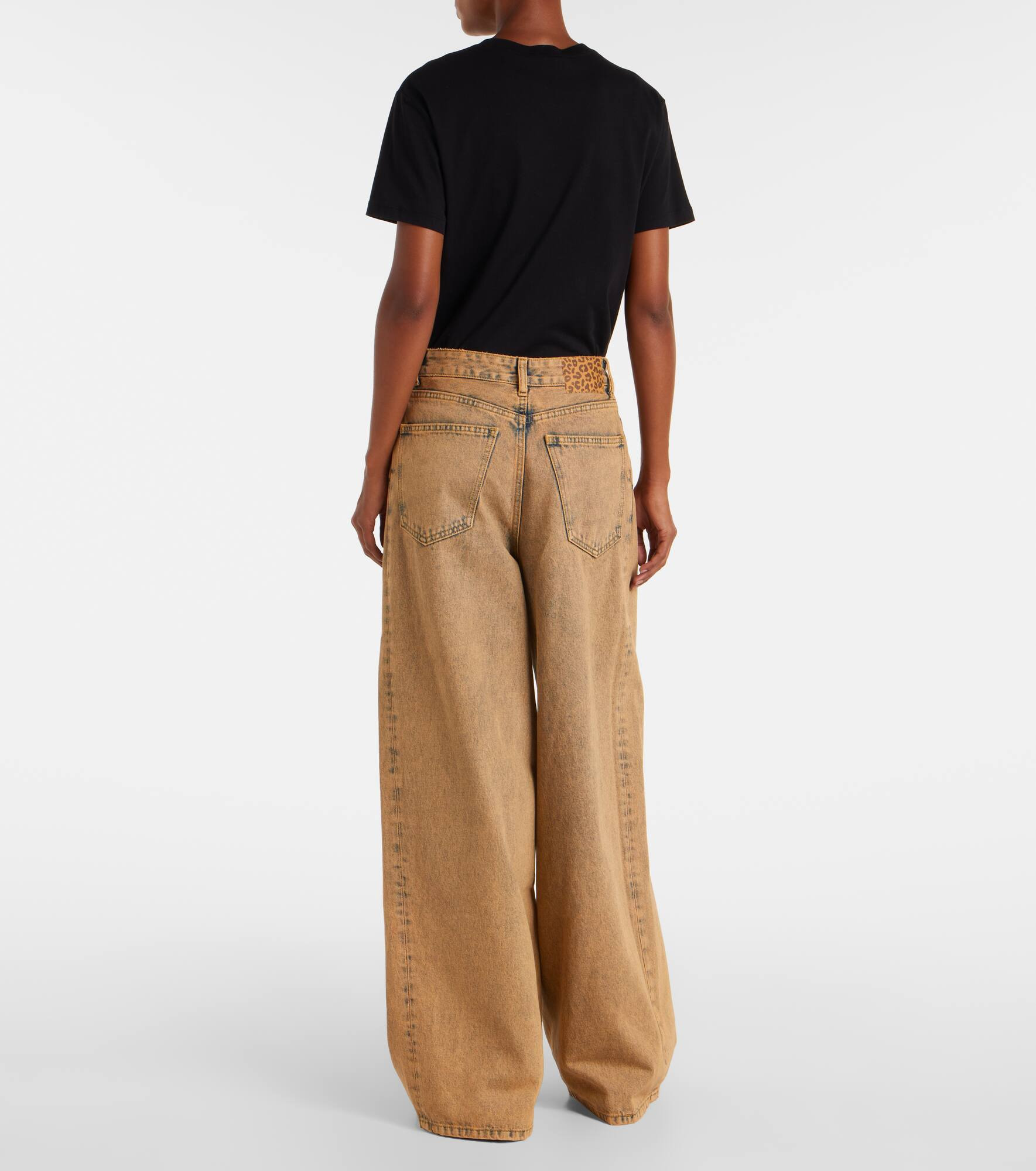 Desert Rose wide-leg jeans - 3
