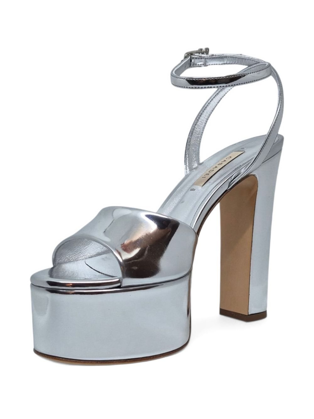 130mm Patty platform ankle-strap sandals - 5