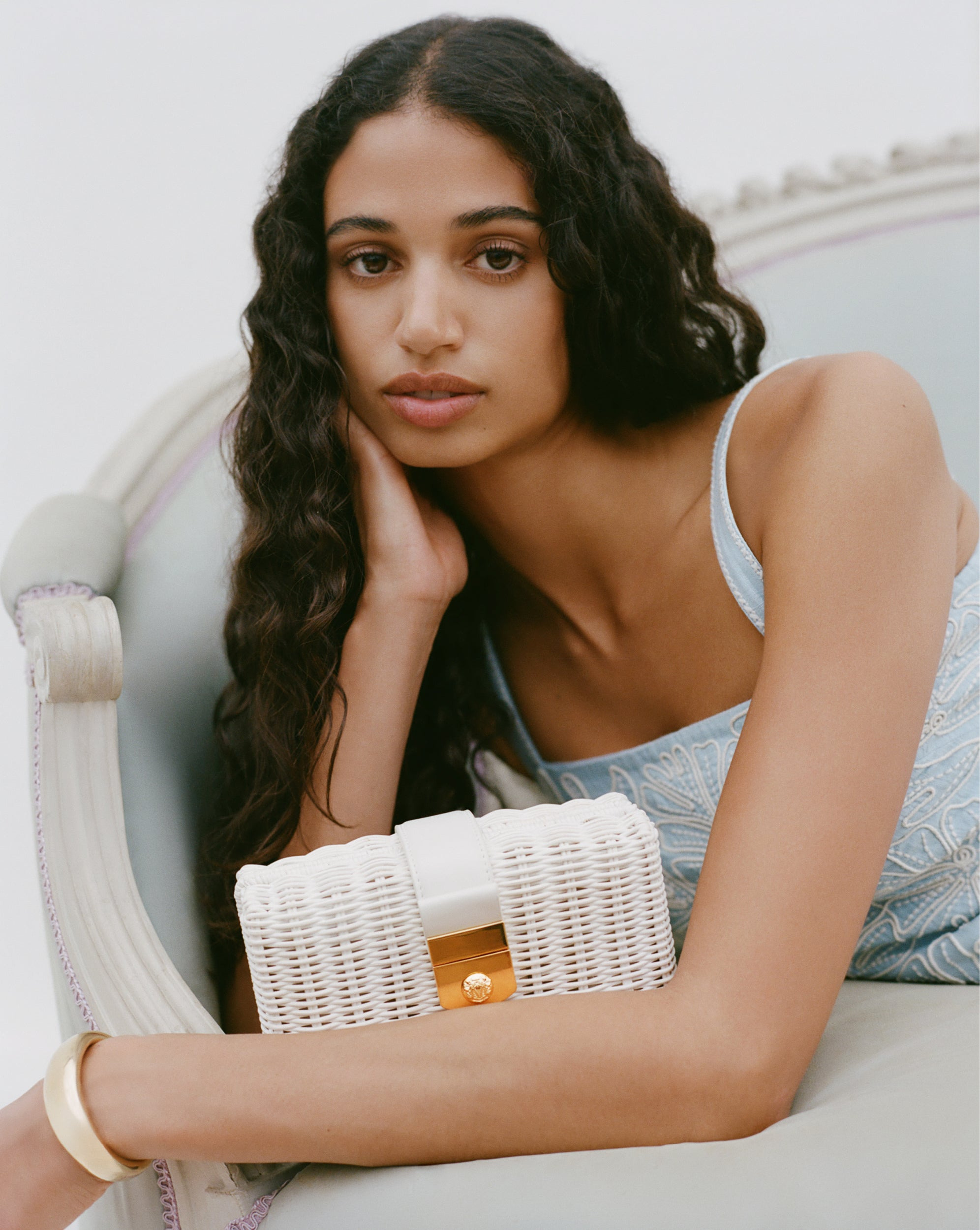 VERONICA BEARD LOCK BOX CLUTCH - 6