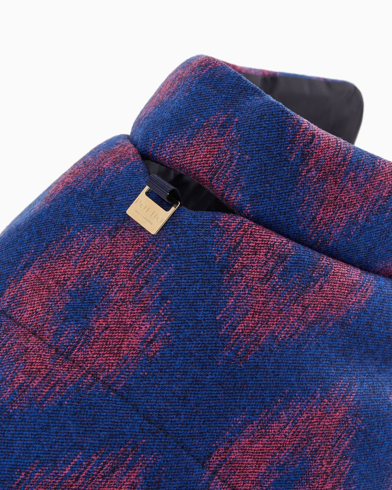 Poldo x Giorgio Armani Ikat jacquard flannel coat - 6
