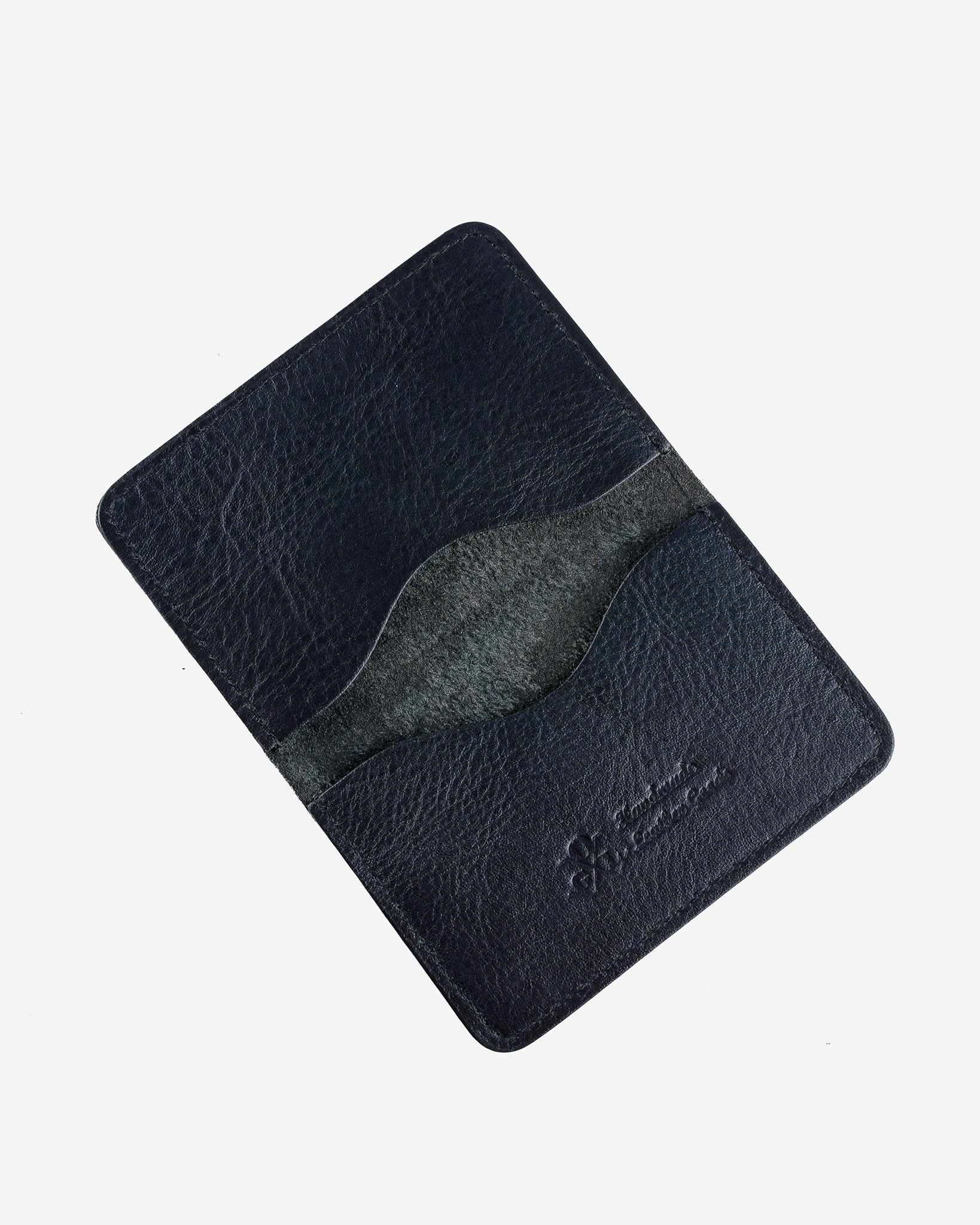 OGL-KINGSMAN-MCH-TBLK OGL Kingsman Metro Flap Style Cardholder - Tumbled Black - 5