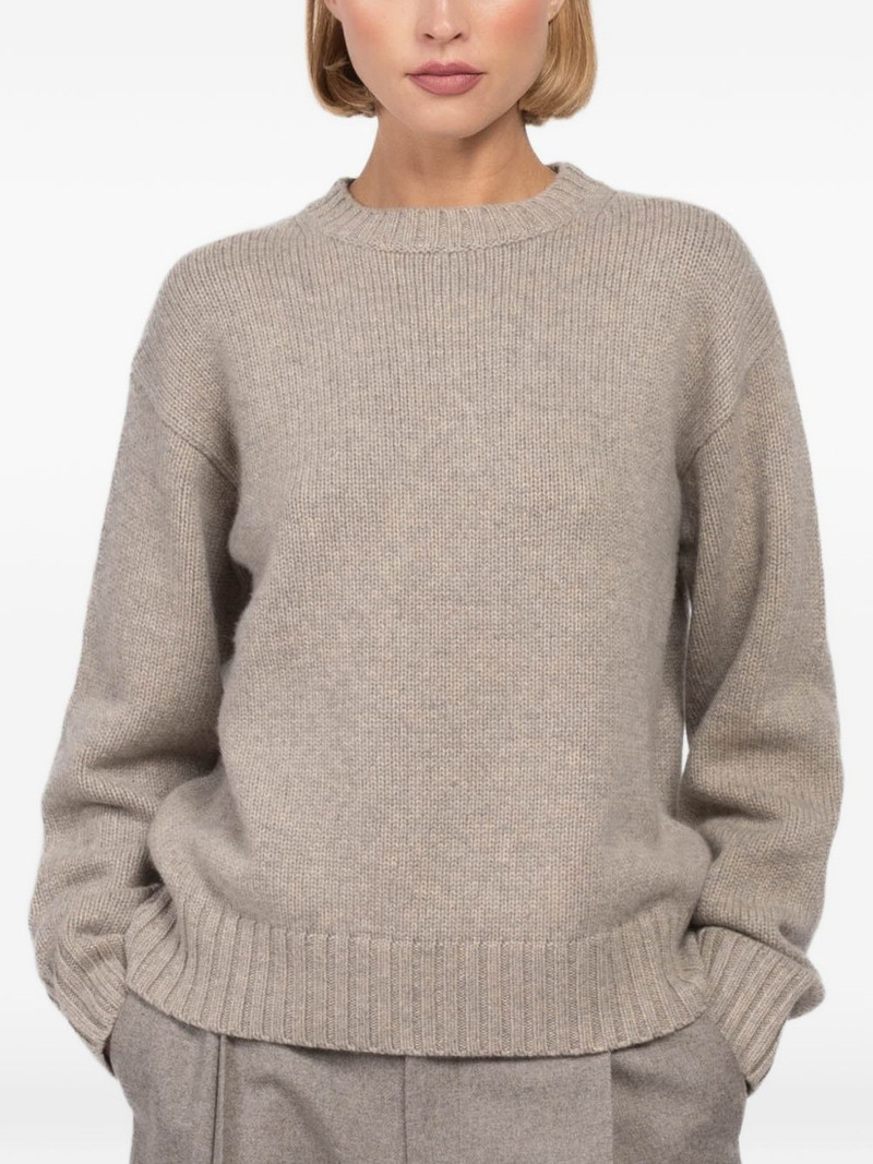 ribbed trim sweater 4