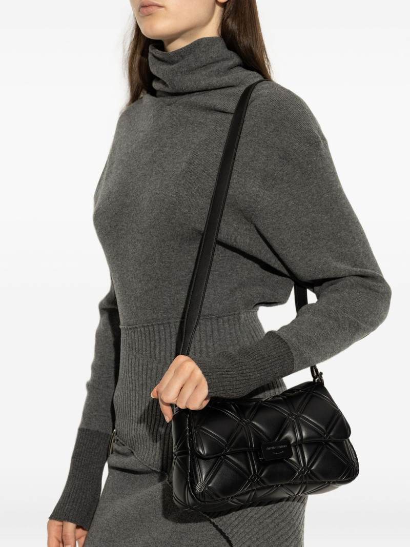 EMPORIO ARMANI quilted tote bag outlook