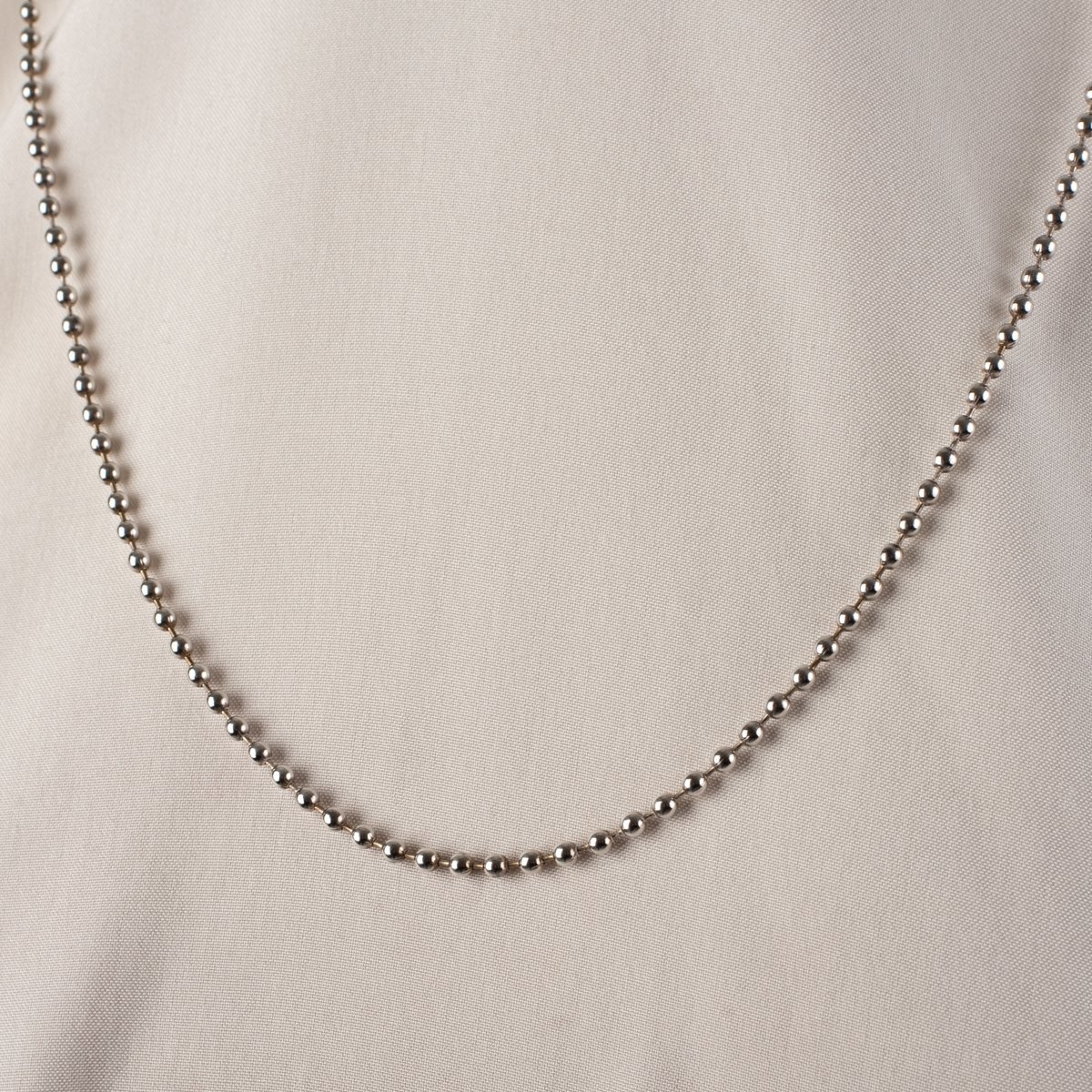 CS-BAL3-30 GOOD ART HLYWD Ball Chain Necklace 3 at 30" - Sterling Silver - 4