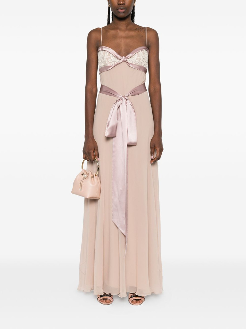 Valentino lace-detail maxi dress outlook