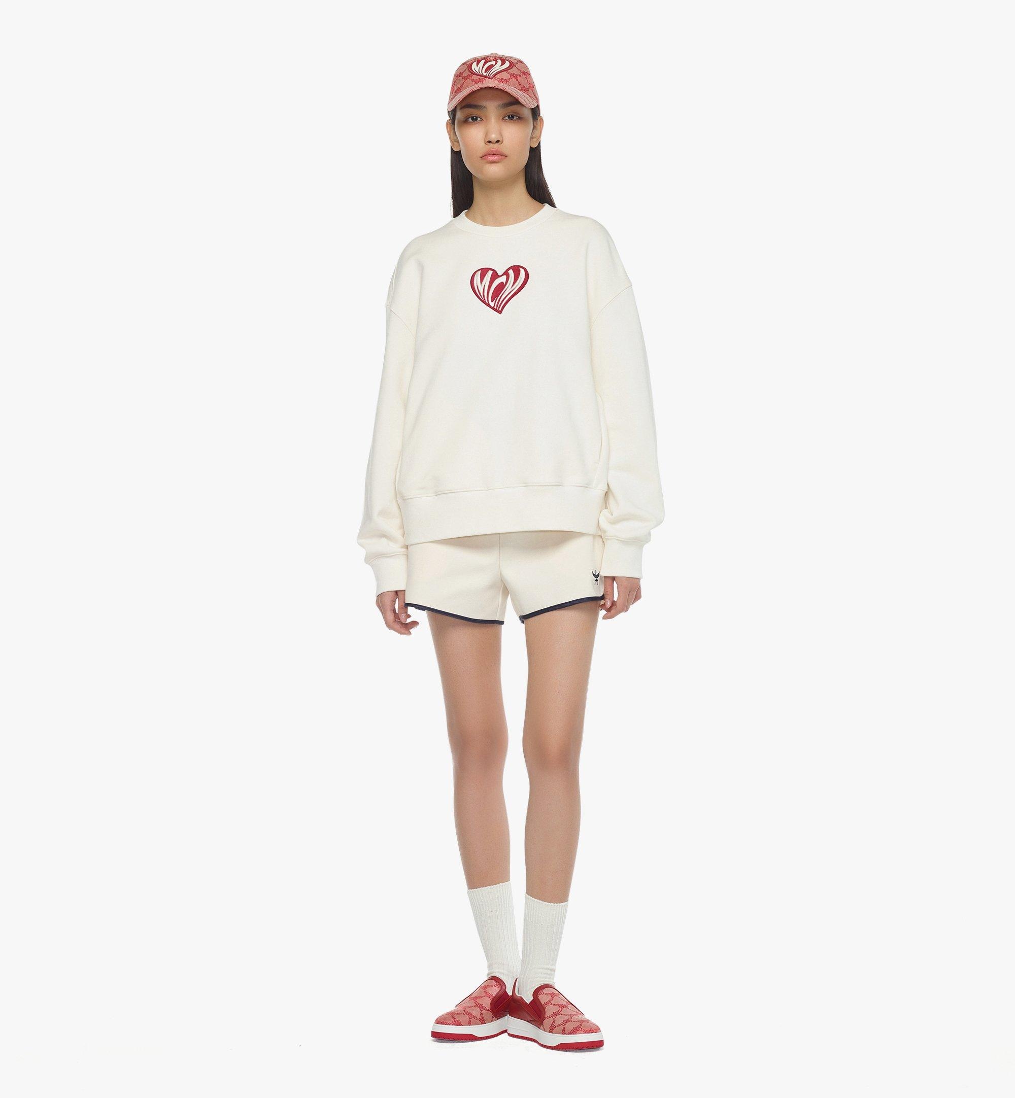 Heart Logo Sweatshirt in Organic Cotton - 2