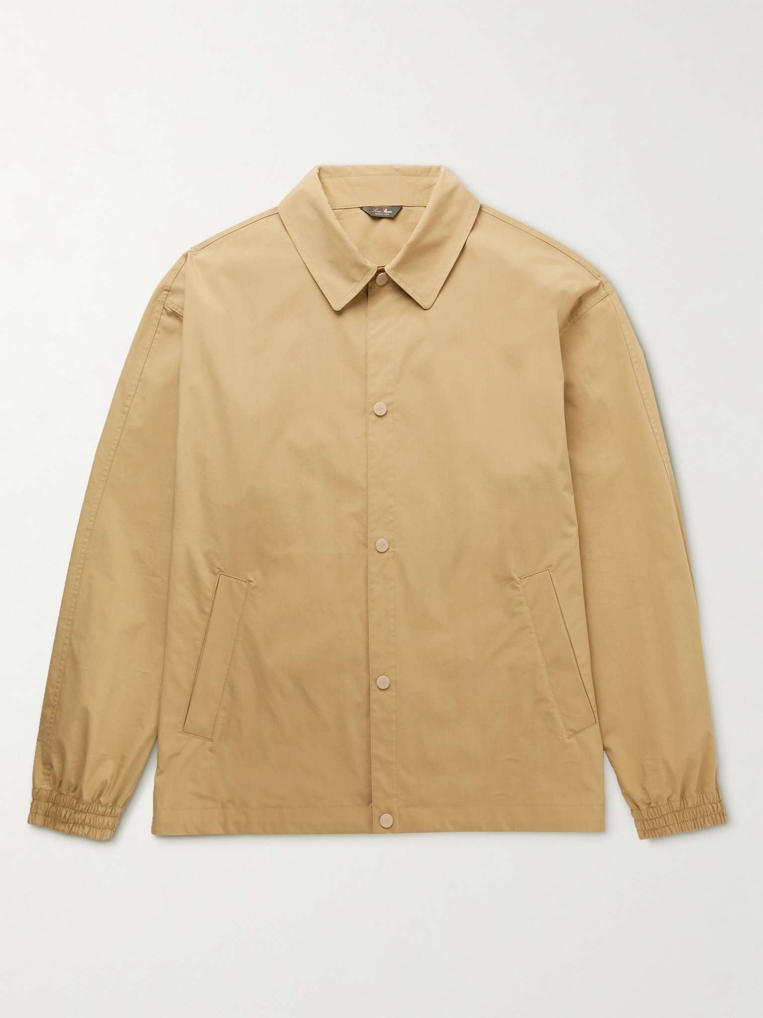 Cotton-Blend Poplin Jacket - 1