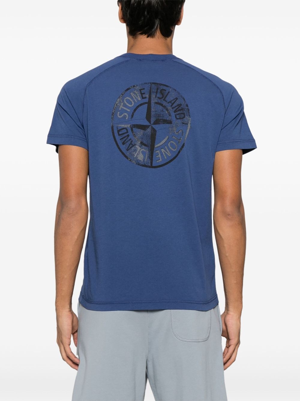 logo-print T-shirt - 3
