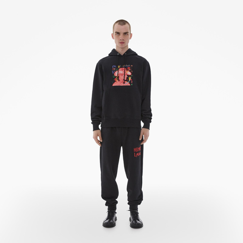 Helmut Lang SCRIBBLE LOGO HOODIE outlook