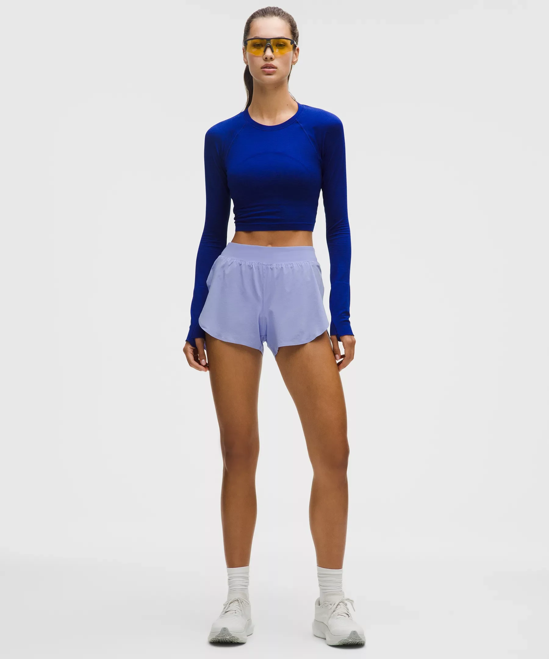 Fast and Free High-Rise Classic-Fit Split Short 3" - 1