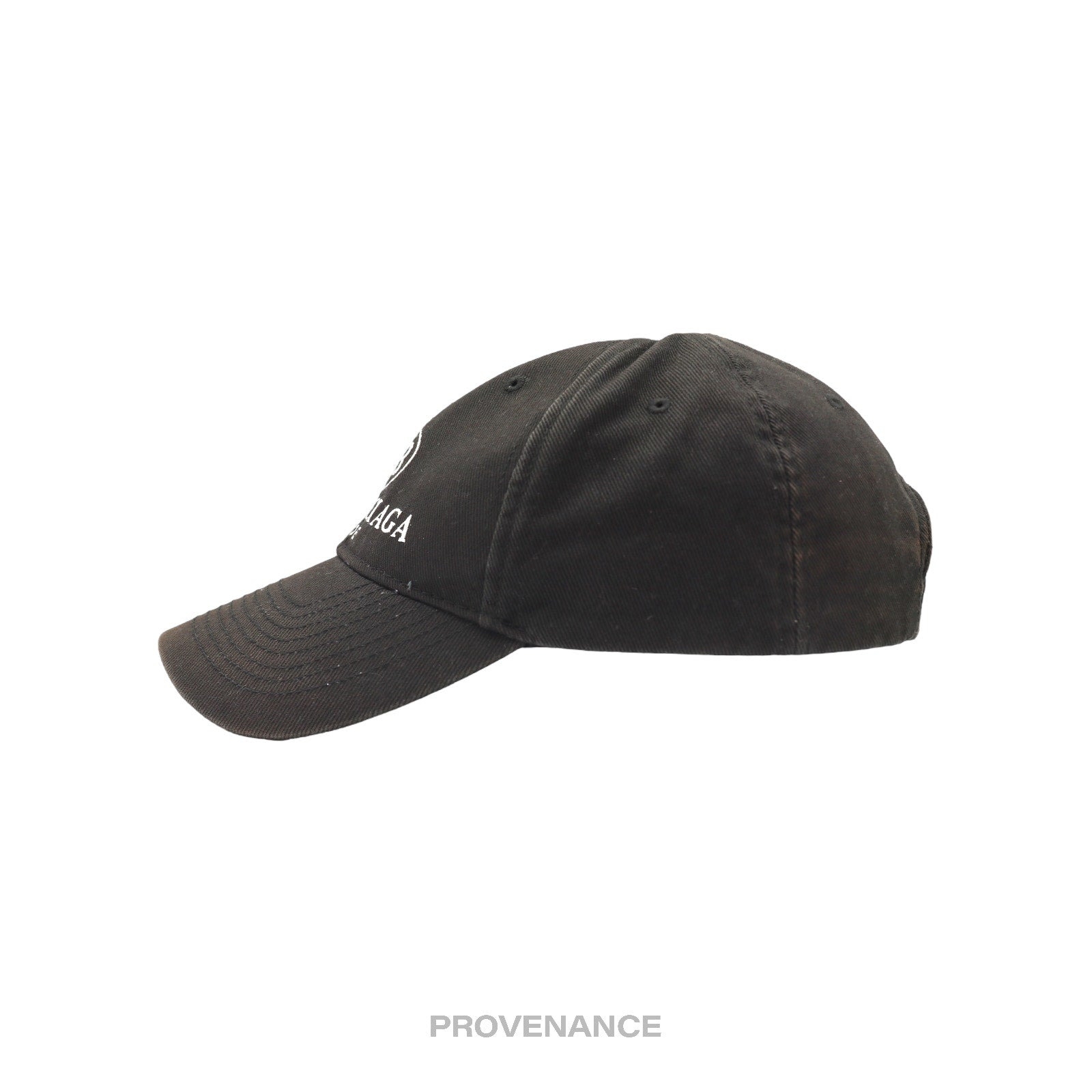 Balenciaga BB Mode Cap - Faded Black - 5