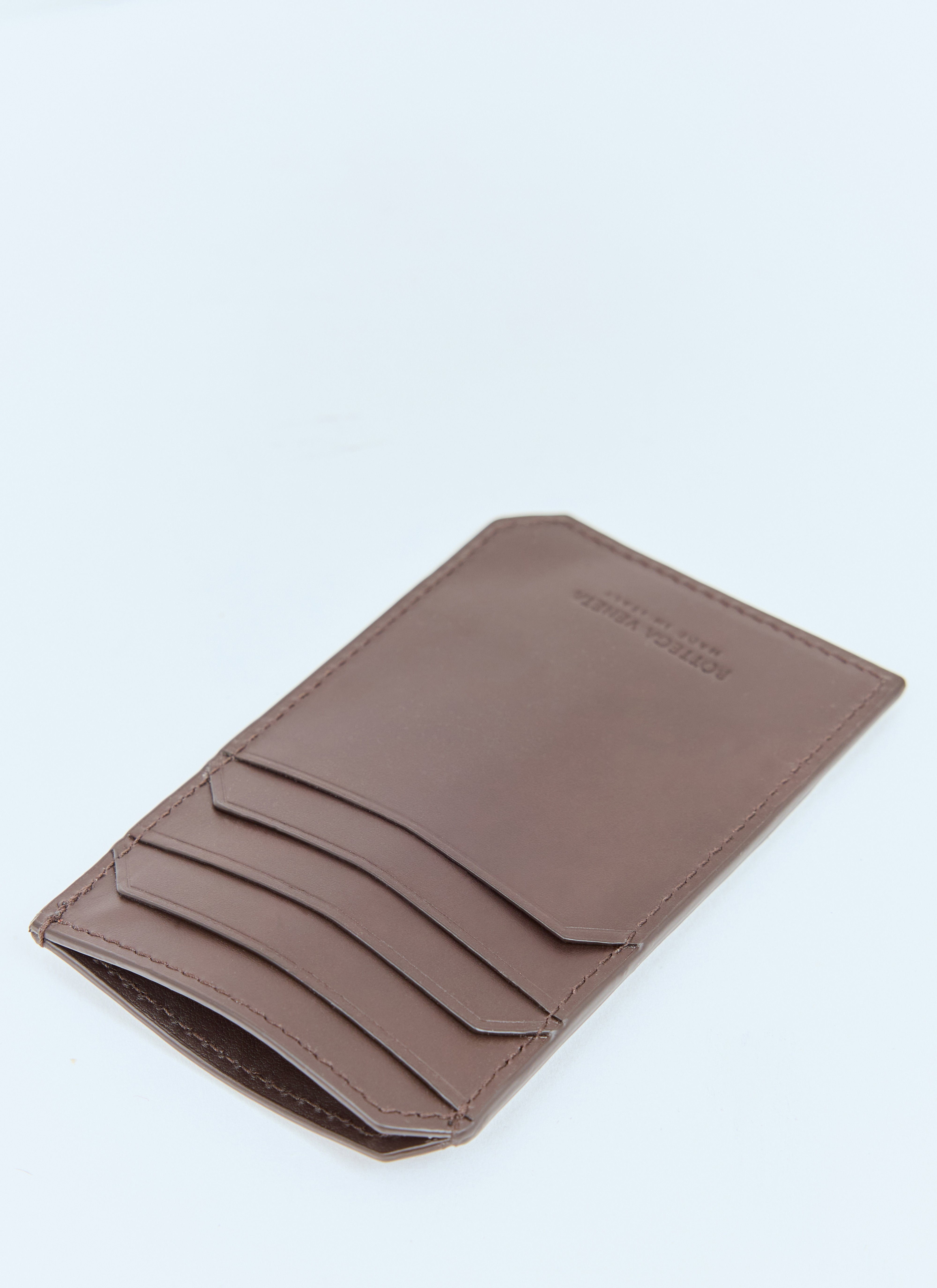 Bottega Veneta Men Intrecciato Piccolo Vertical Cardholder - 4