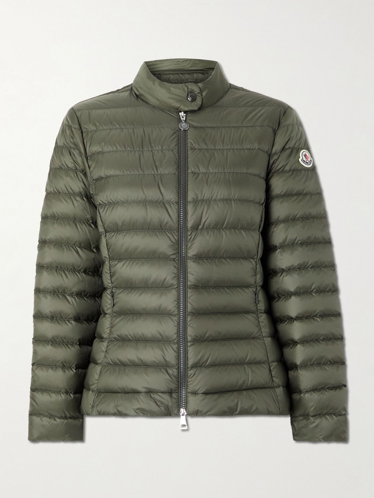 Igelle padded quilted shell down jacket Dark green - 1