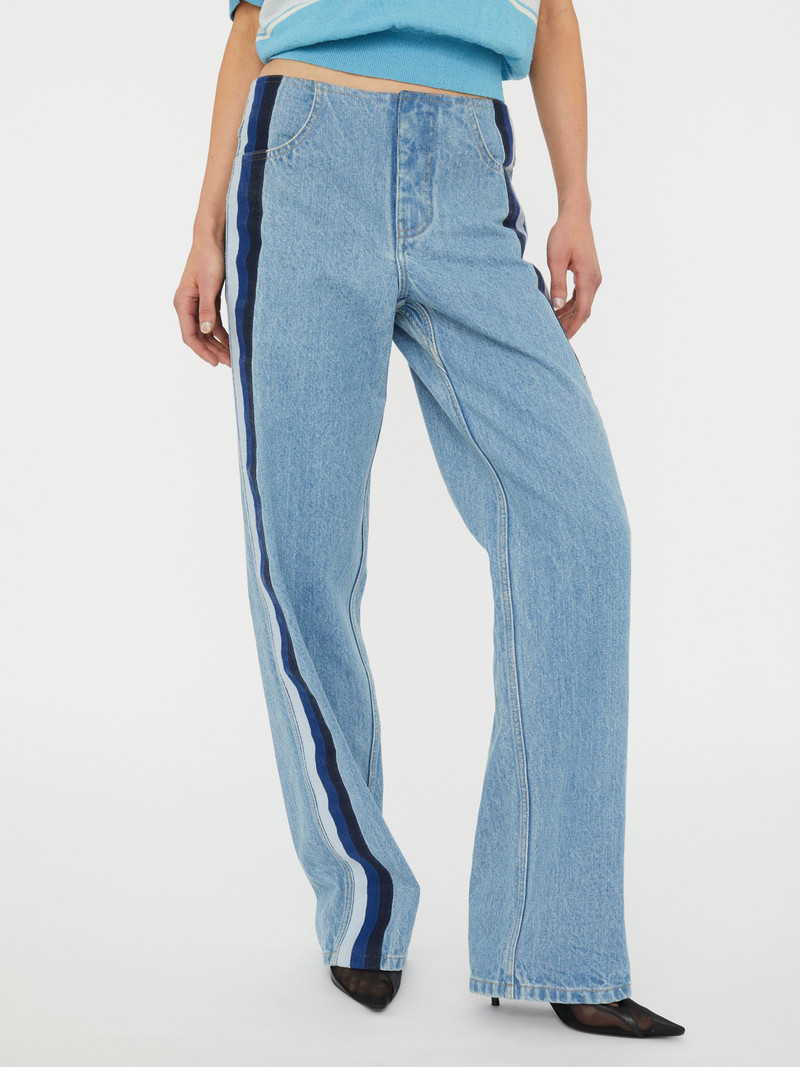 CHRISTOPHER ESBER Streaked Denim Jean outlook
