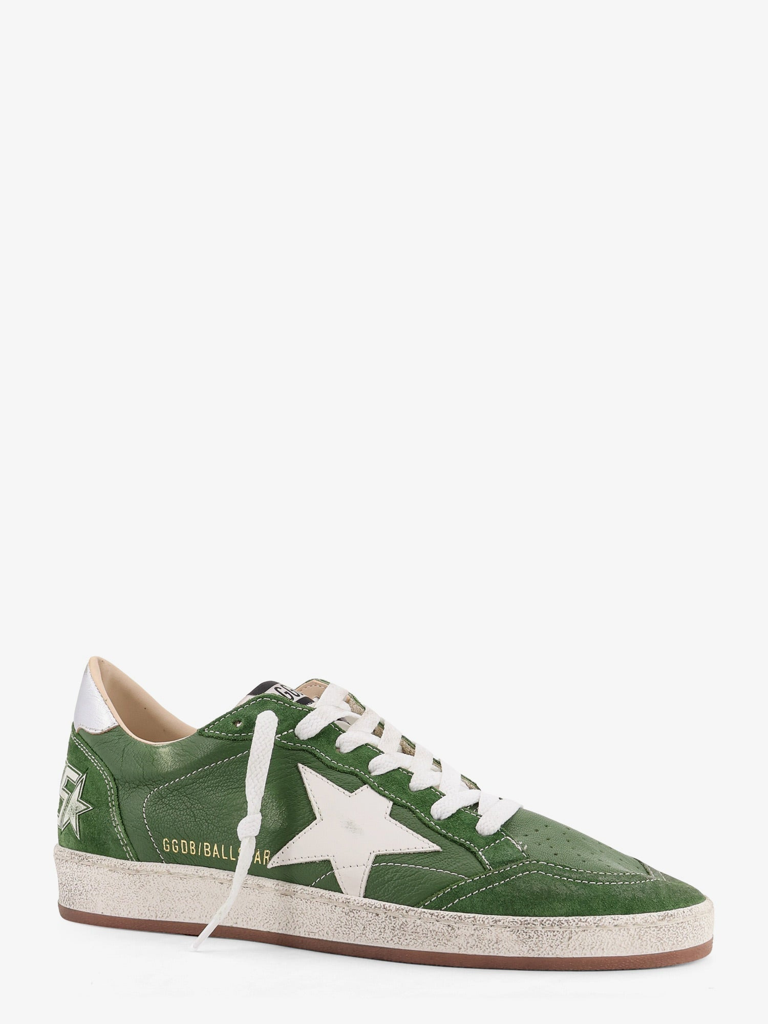 Golden Goose Deluxe Brand Ball-Star Leather Sneakers With Embossed Iconic Detail - 2