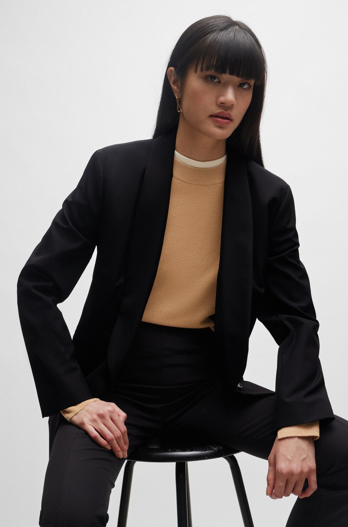 REGULAR-FIT JACKET IN PERFORMANCE-STRETCH FABRIC - 6