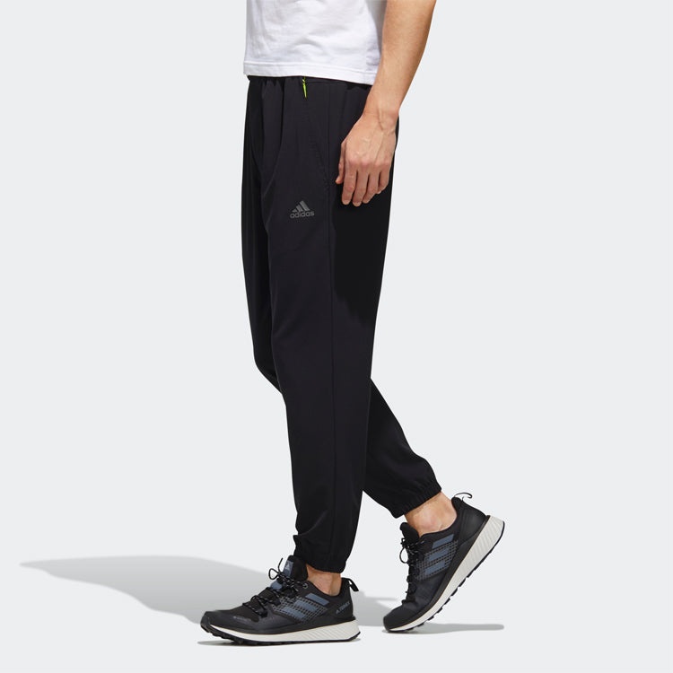 Men's adidas Outdoor Black Sports Pants/Trousers/Joggers FM7534 - 6