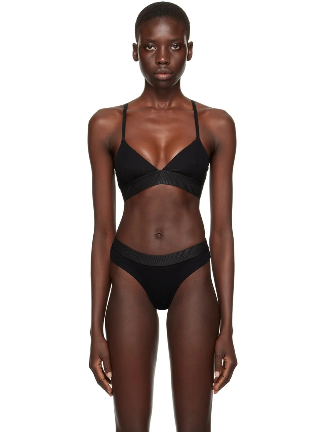 Black Triangle Bralette - 1