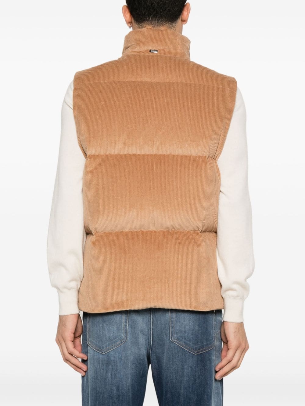 corduroy gilet - 4