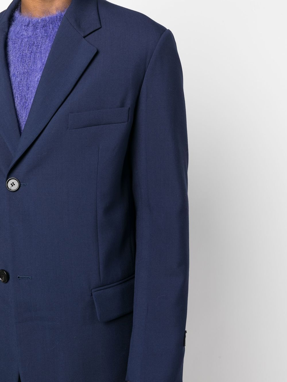 Tropical wool blazer - 5