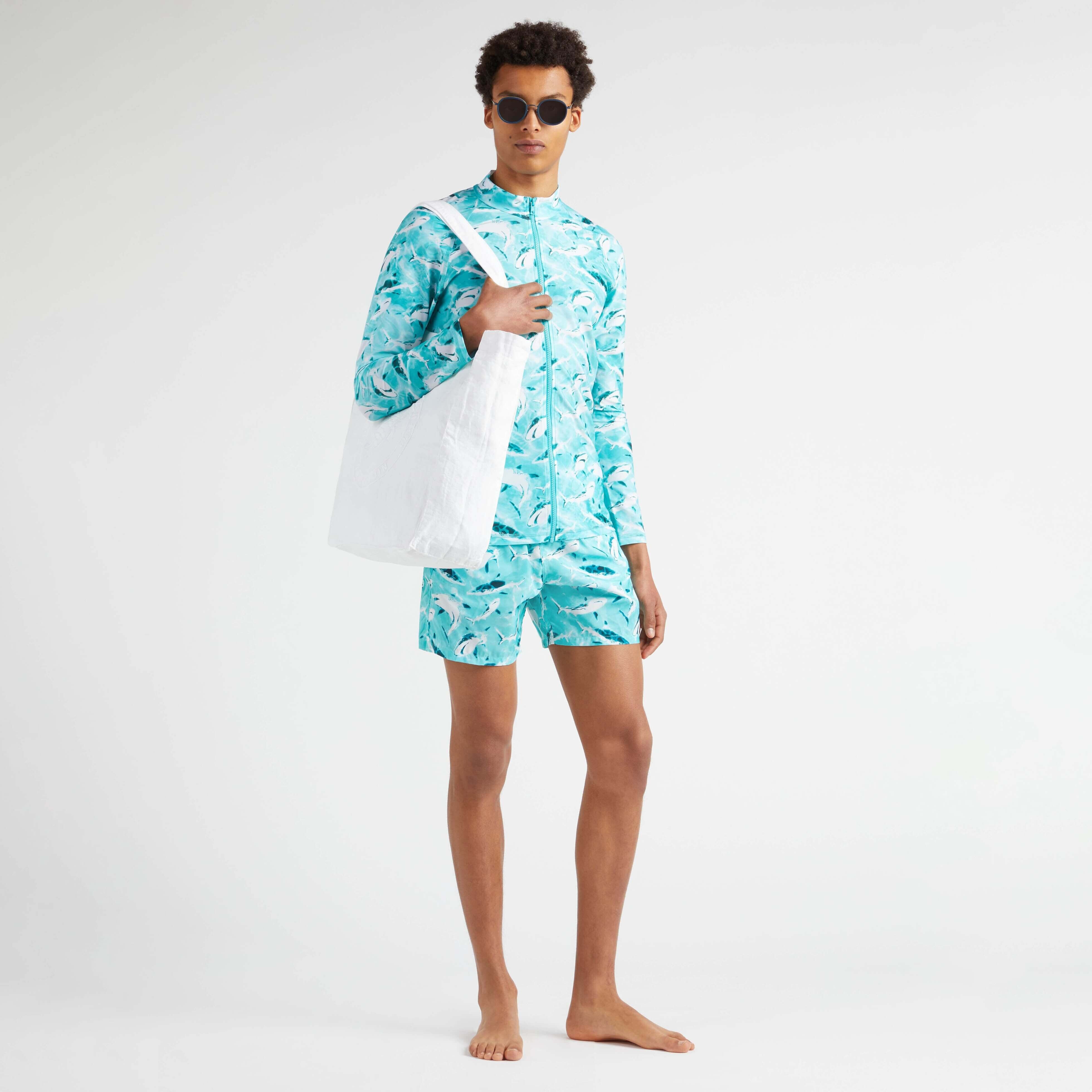 Men Ultra-Light and Packable Swim Trunks Requins - 5