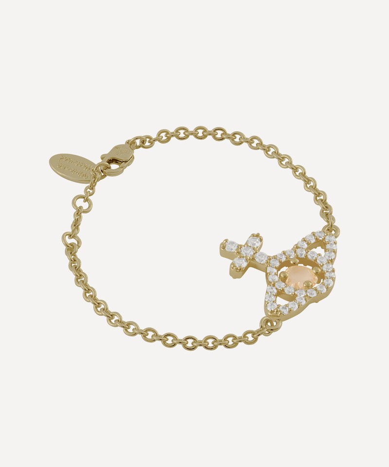 Vivienne Westwood Gold-Tone Olympia Bracelet outlook