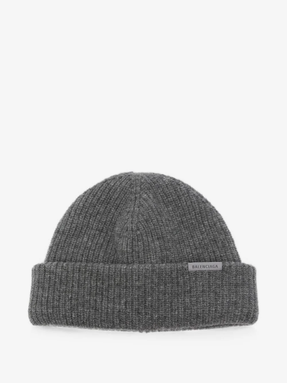 logo-patch beanie hat - 1
