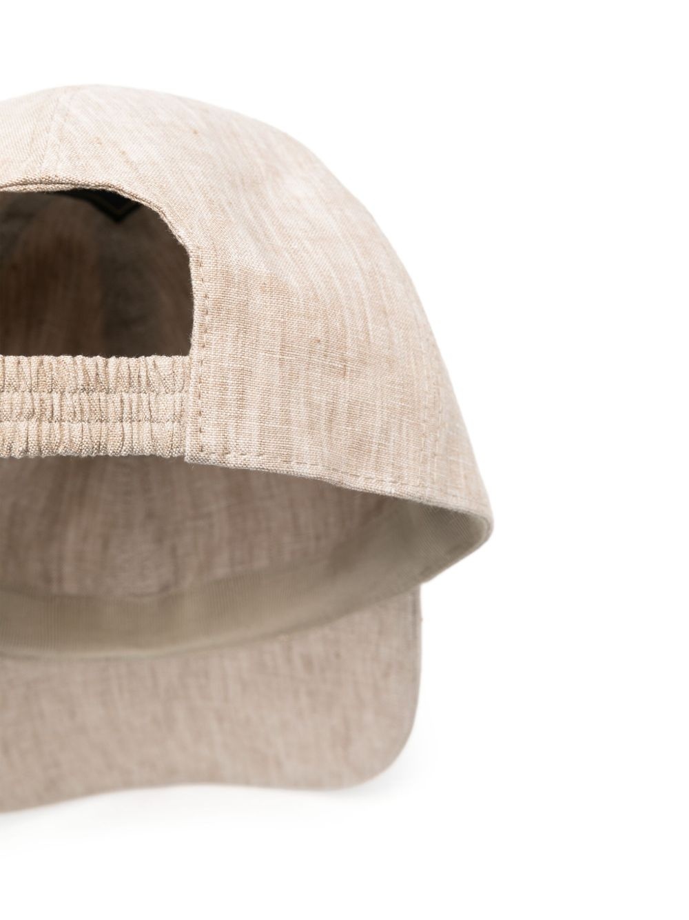 linen baseball cap - 2