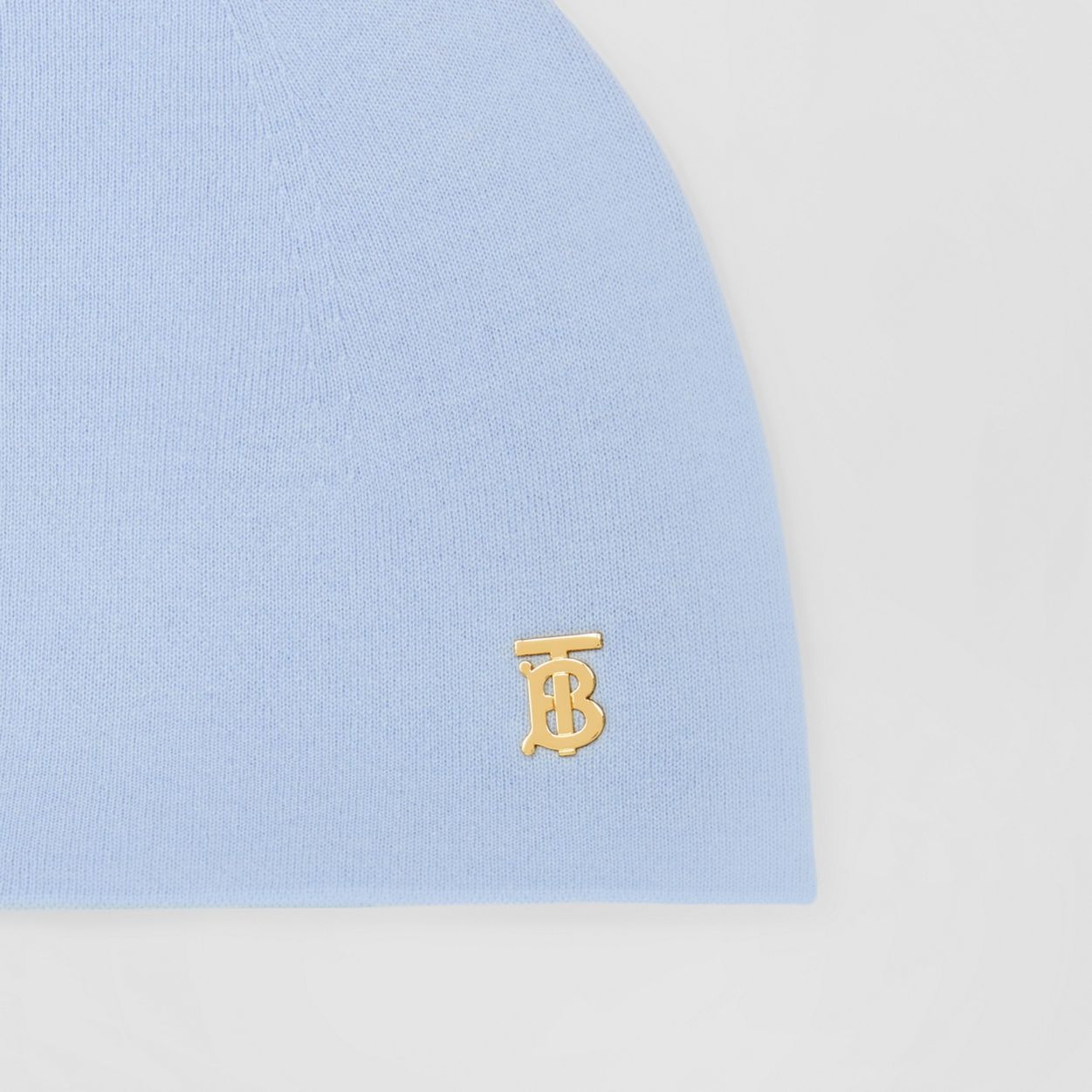 Reversible Monogram Motif Wool Cashmere Beanie - 2