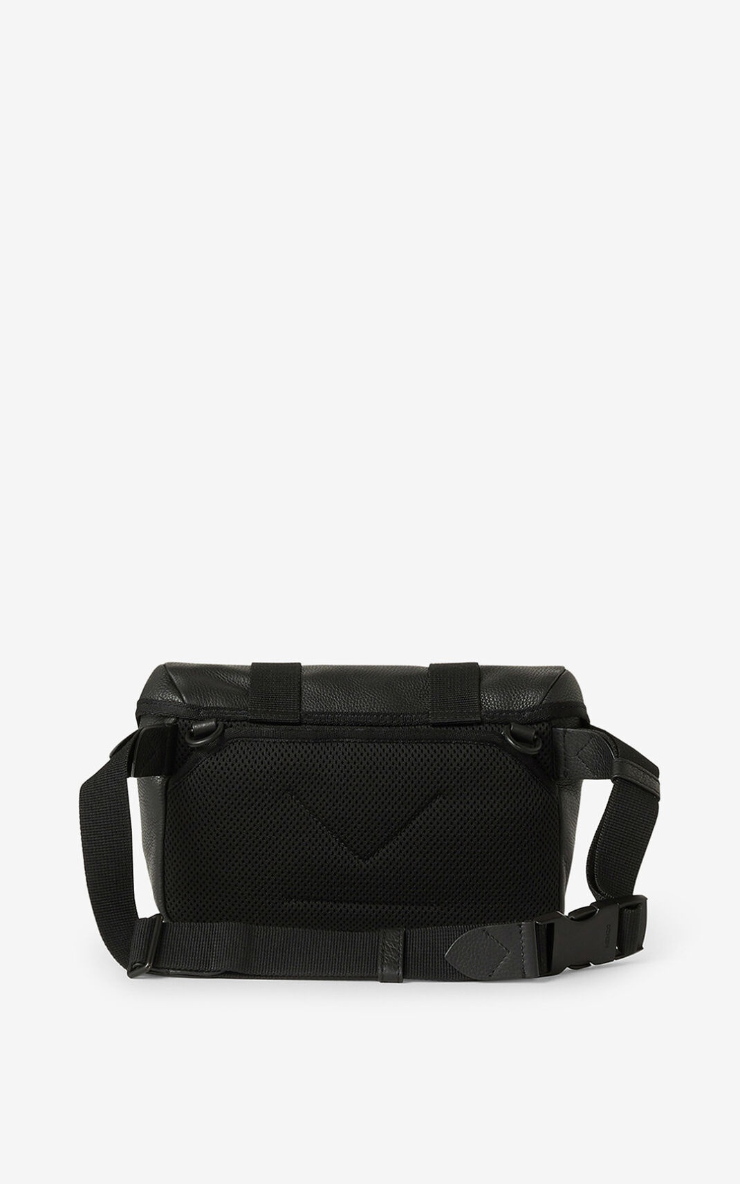 Courier grained leather belt bag - 2