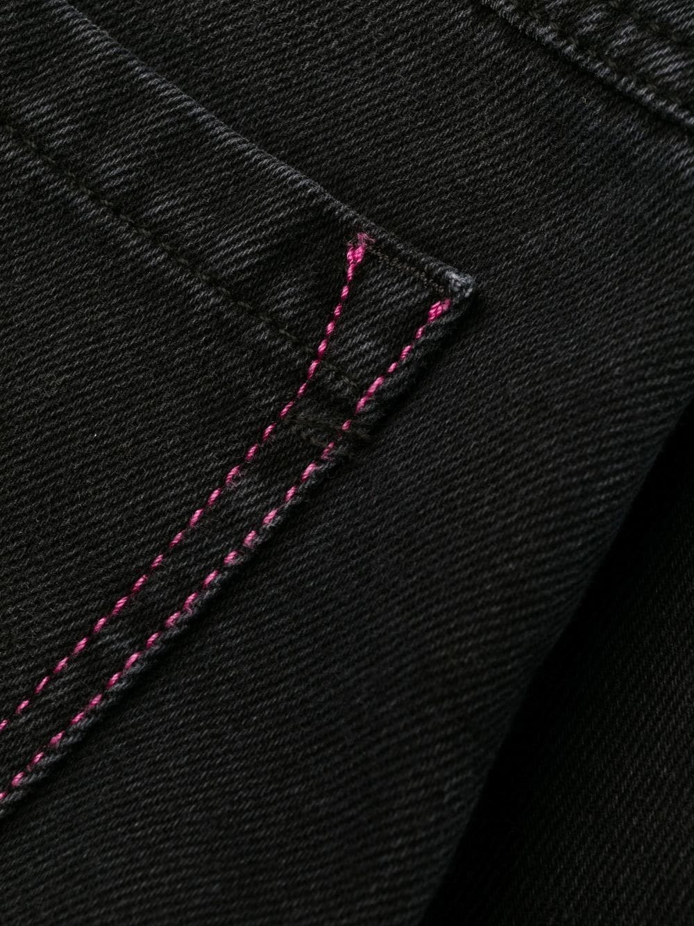 barrel-leg high waisted jeans - 8