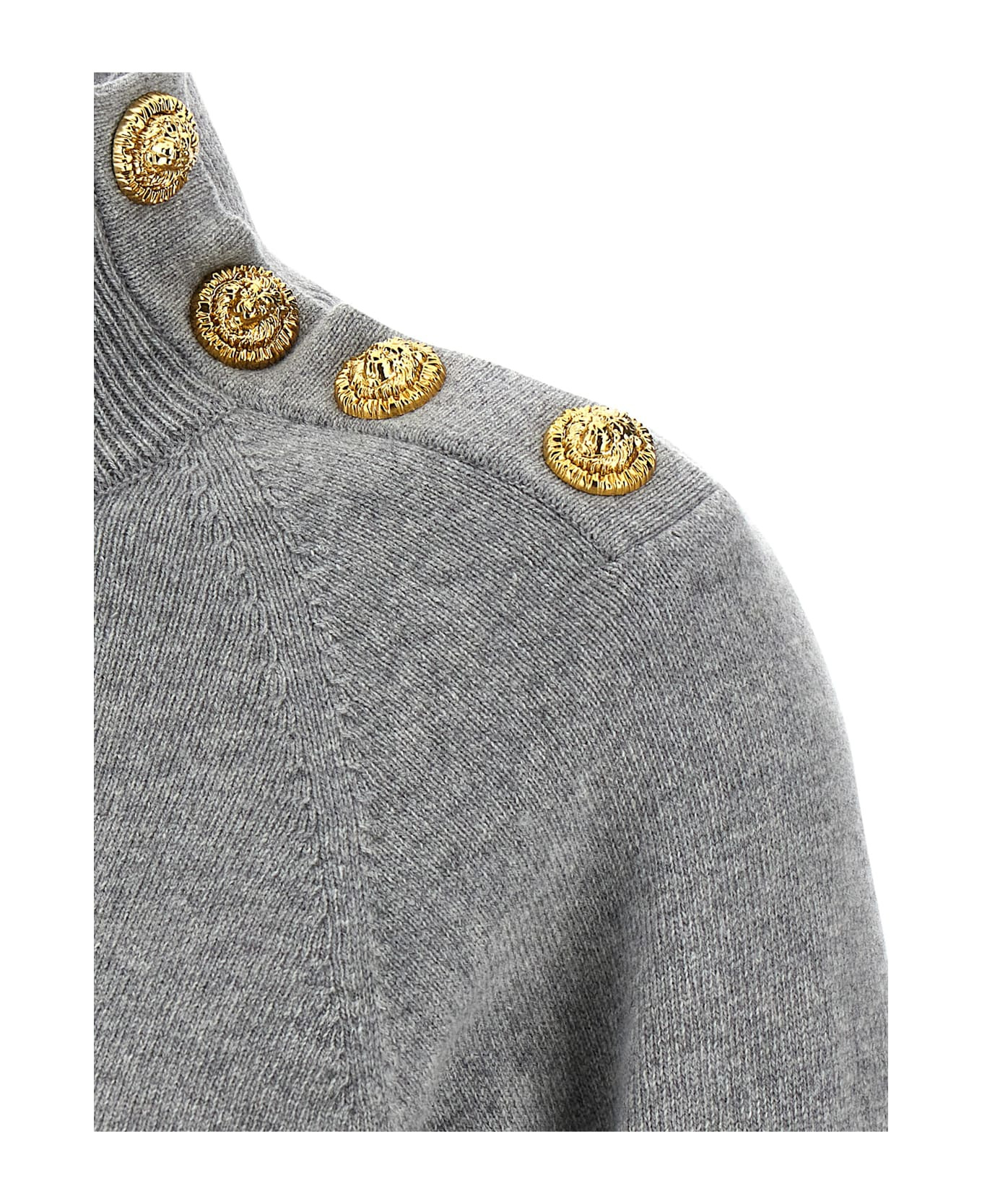Cashmere Wool Sweater - 4