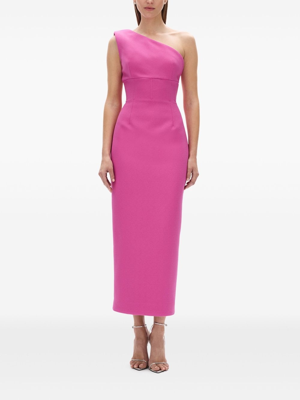Clara asymmetrical cape dress - 5