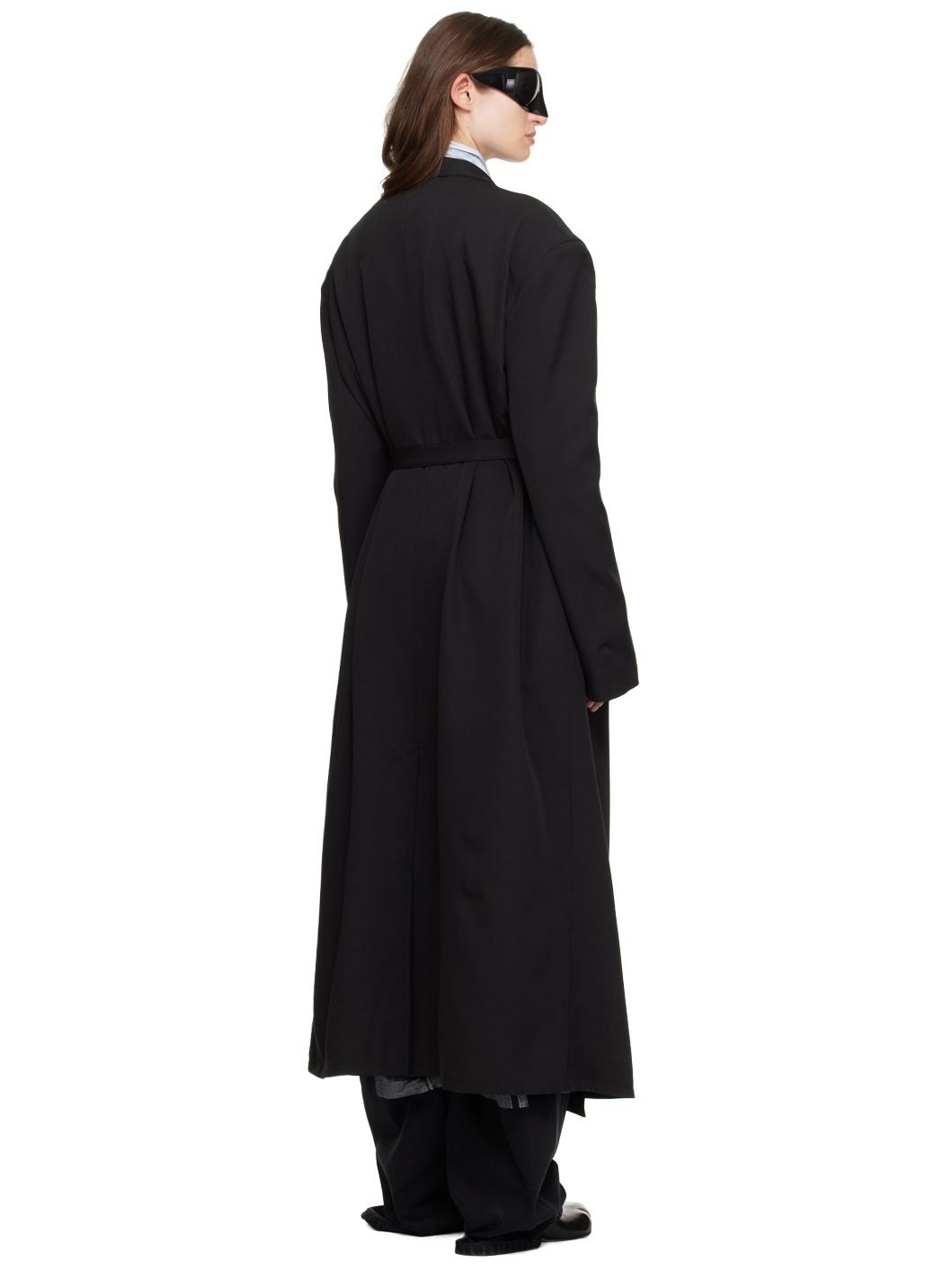 Black Open Coat - 3